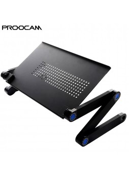 Proocam PAT-160 Adjustable Laptop Table Portable Foldable Computer Desk Bed Desk with mouse table